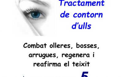 Promoció tractament contorn ulls
